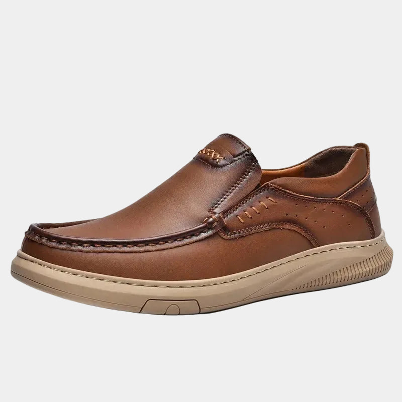 Mocassins homme surpiqués