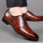 Mocassins homme texturés