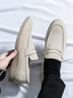 Mocassins penny homme à bout tablier