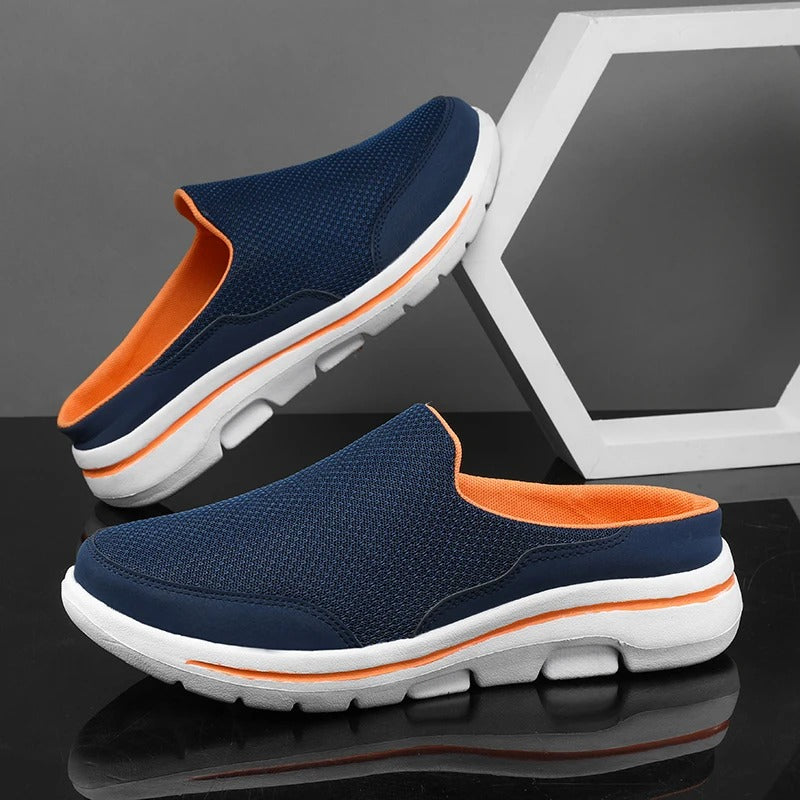 Mules homme en maille