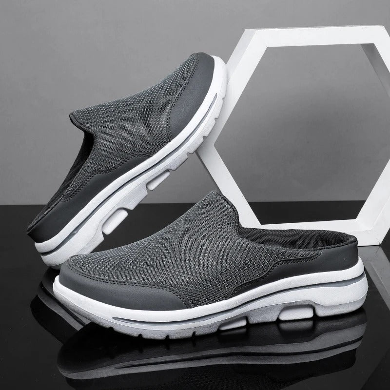 Mules homme en maille