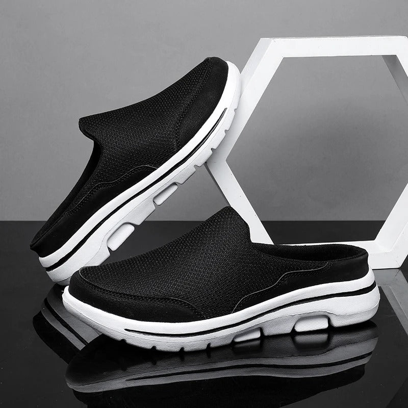 Mules homme en maille