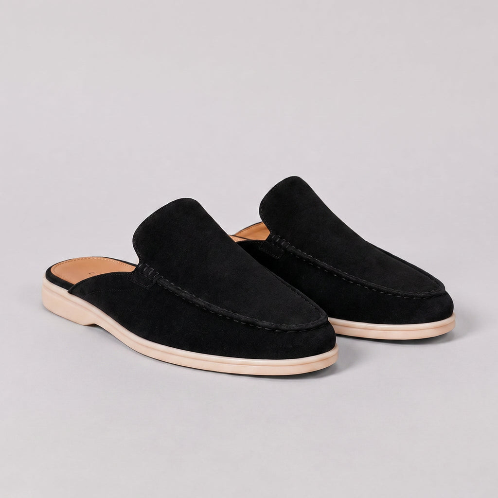 Mules mocassins homme à enfiler