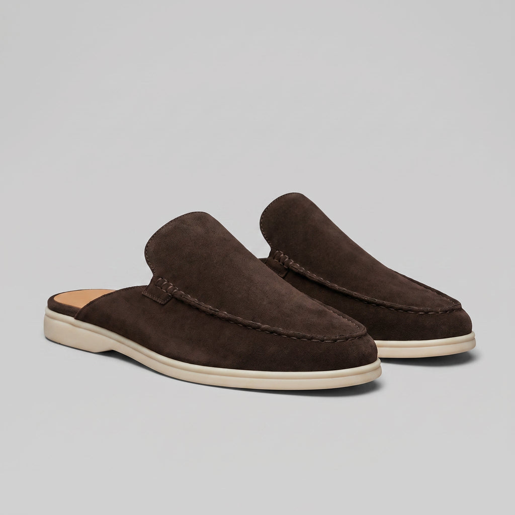 Mules mocassins homme à enfiler