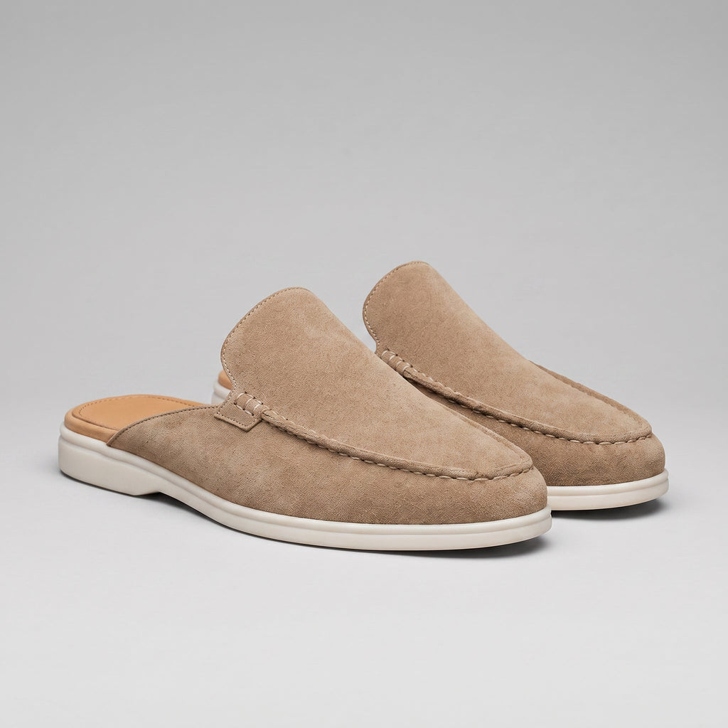 Mules mocassins homme à enfiler