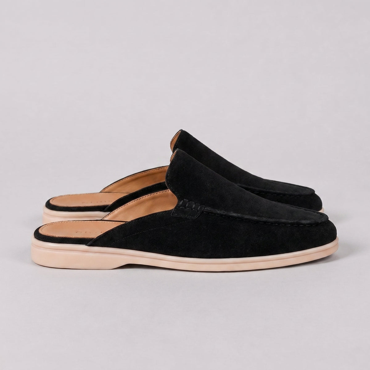 Mules mocassins homme à enfiler