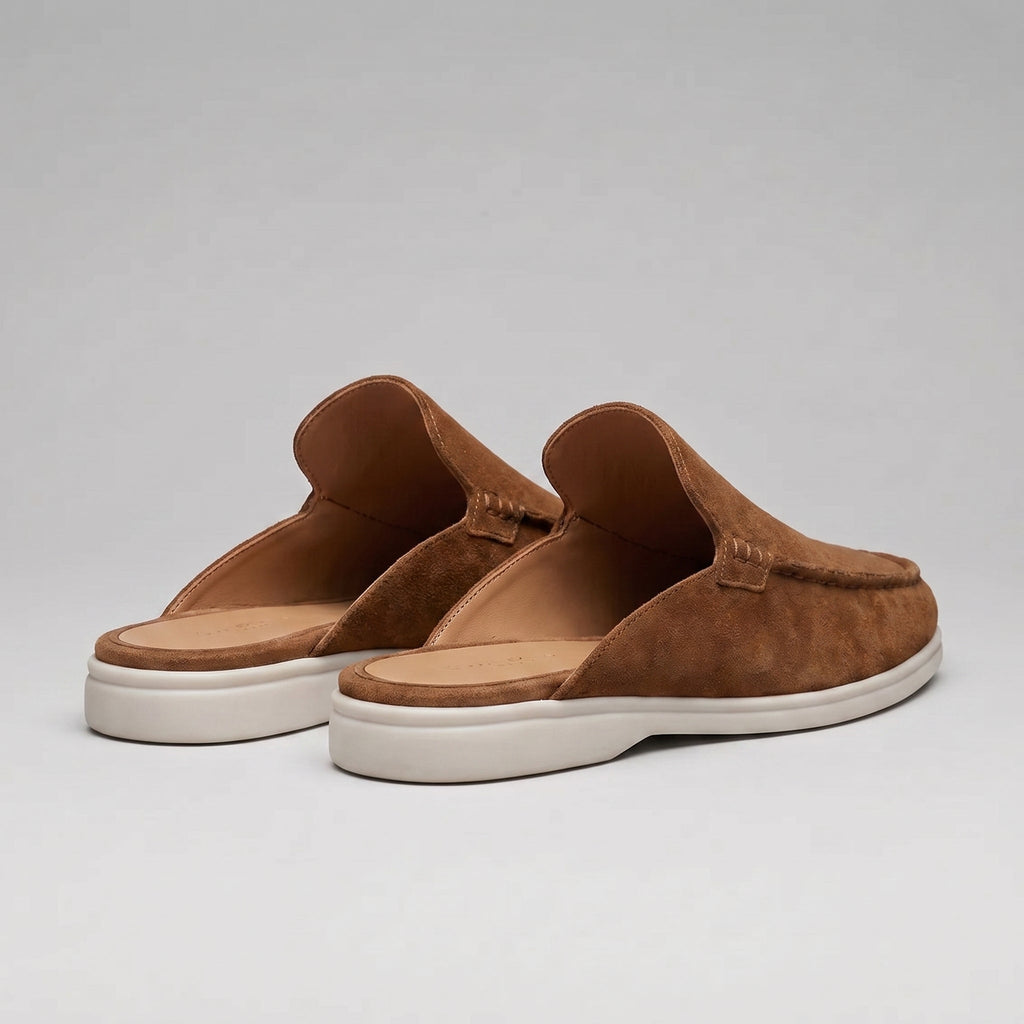 Mules mocassins homme à enfiler