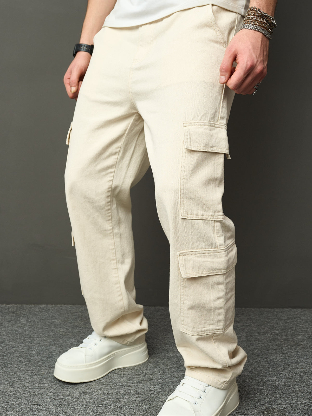Pantalon cargo homme