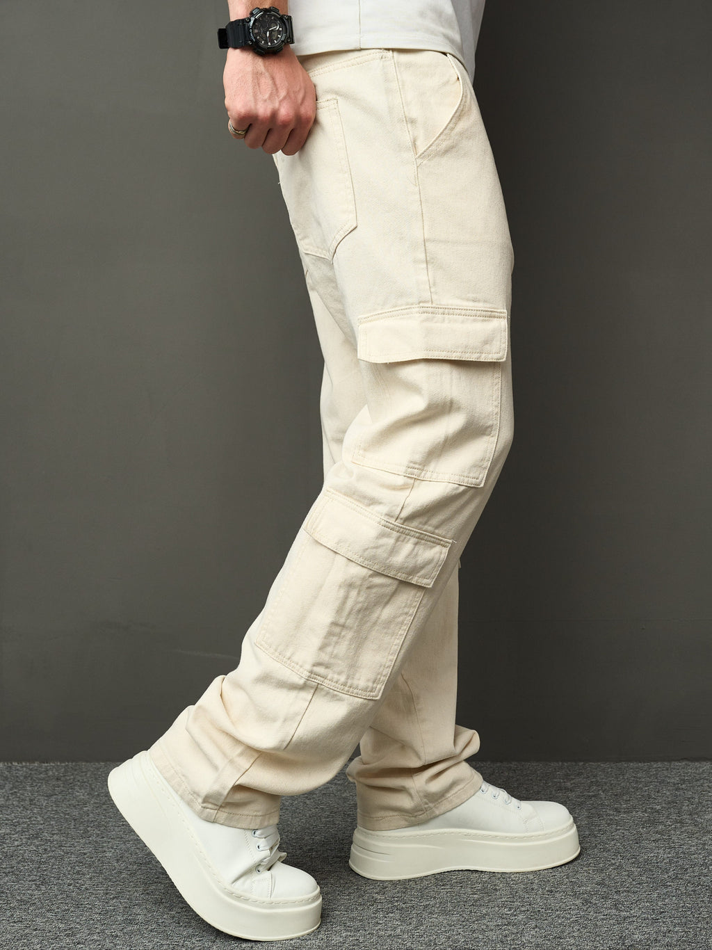 Pantalon cargo homme