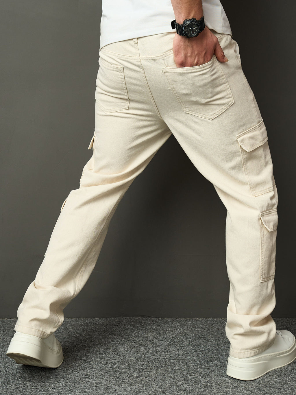 Pantalon cargo homme