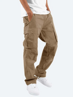 Pantalon cargo homme à cordon