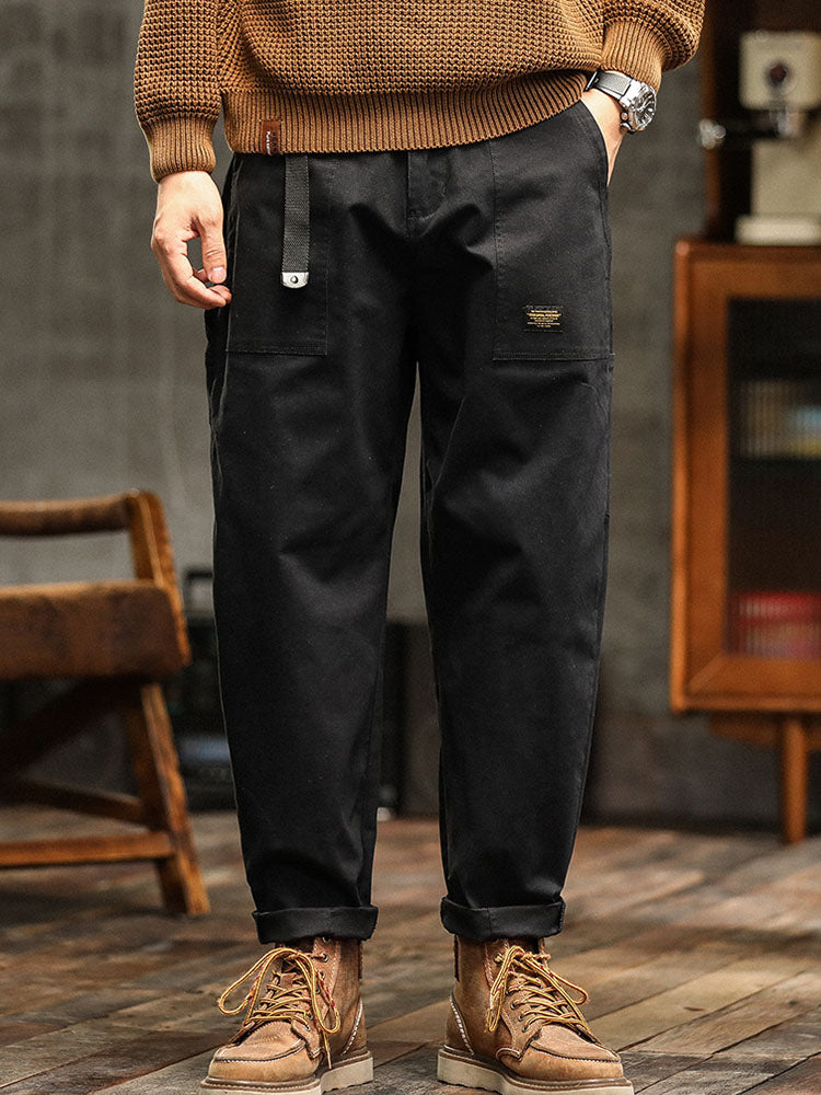 Pantalon cargo homme à poches