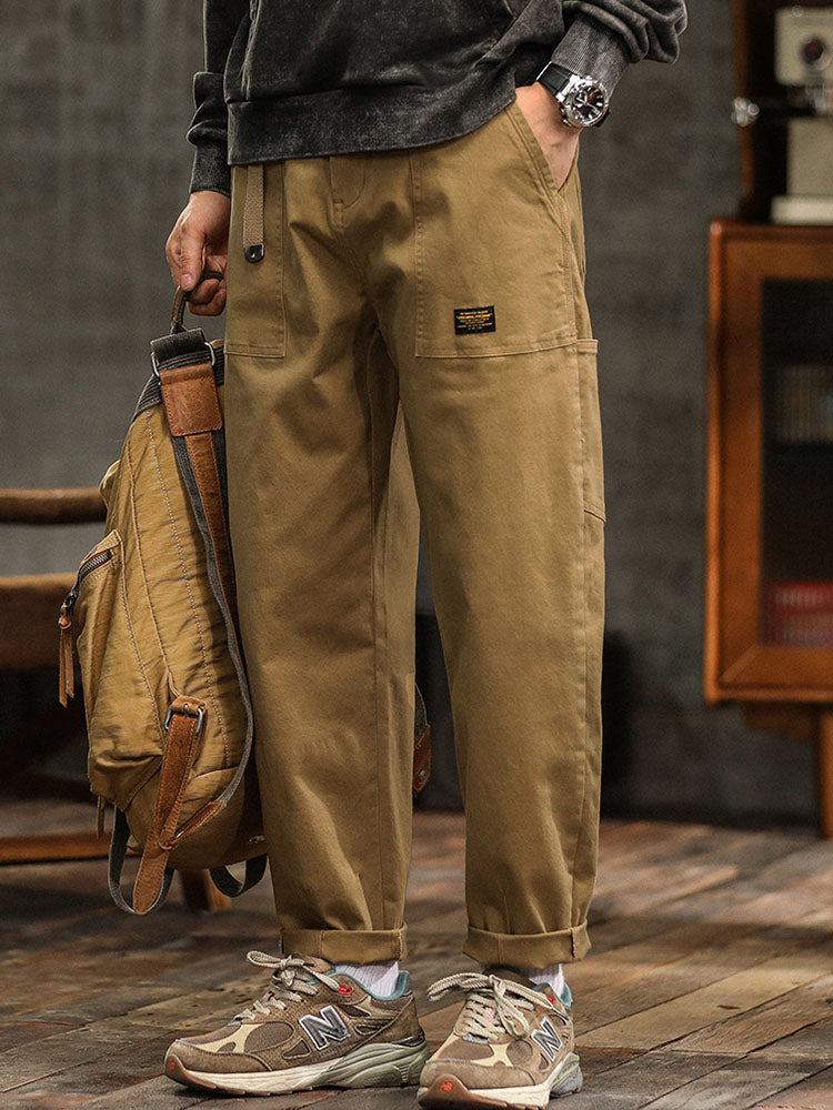 Pantalon cargo homme à poches