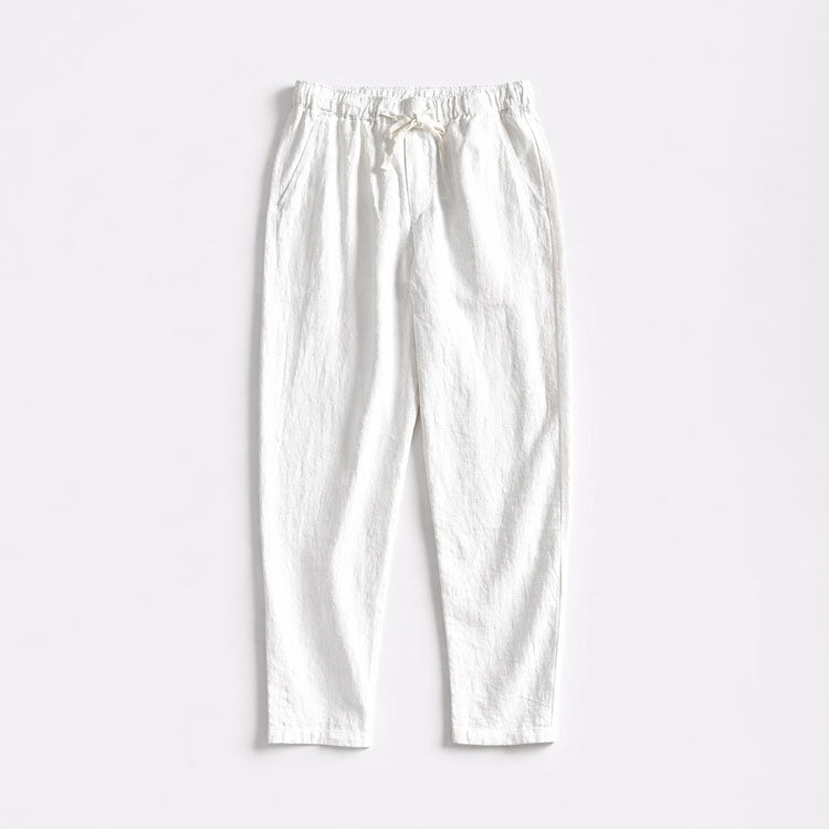 Pantalon homme à cordon droit