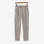Pantalon homme à pinces chevrons