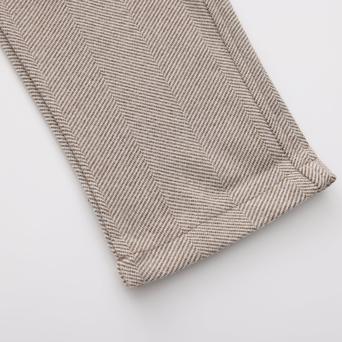 Pantalon homme à pinces chevrons
