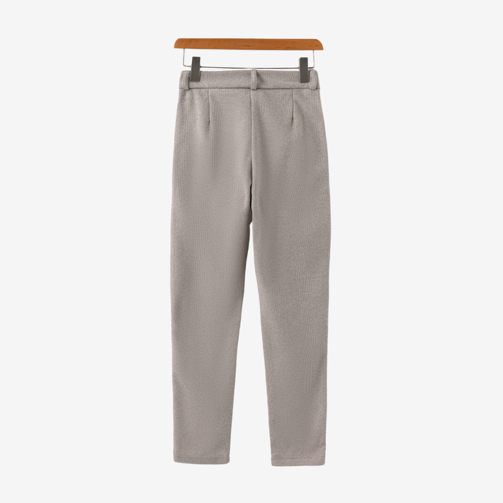 Pantalon homme à pinces chevrons