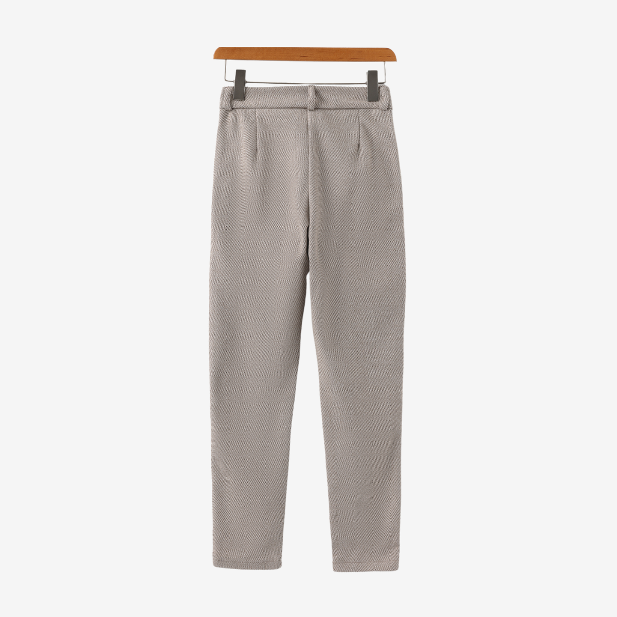Pantalon homme à pinces chevrons