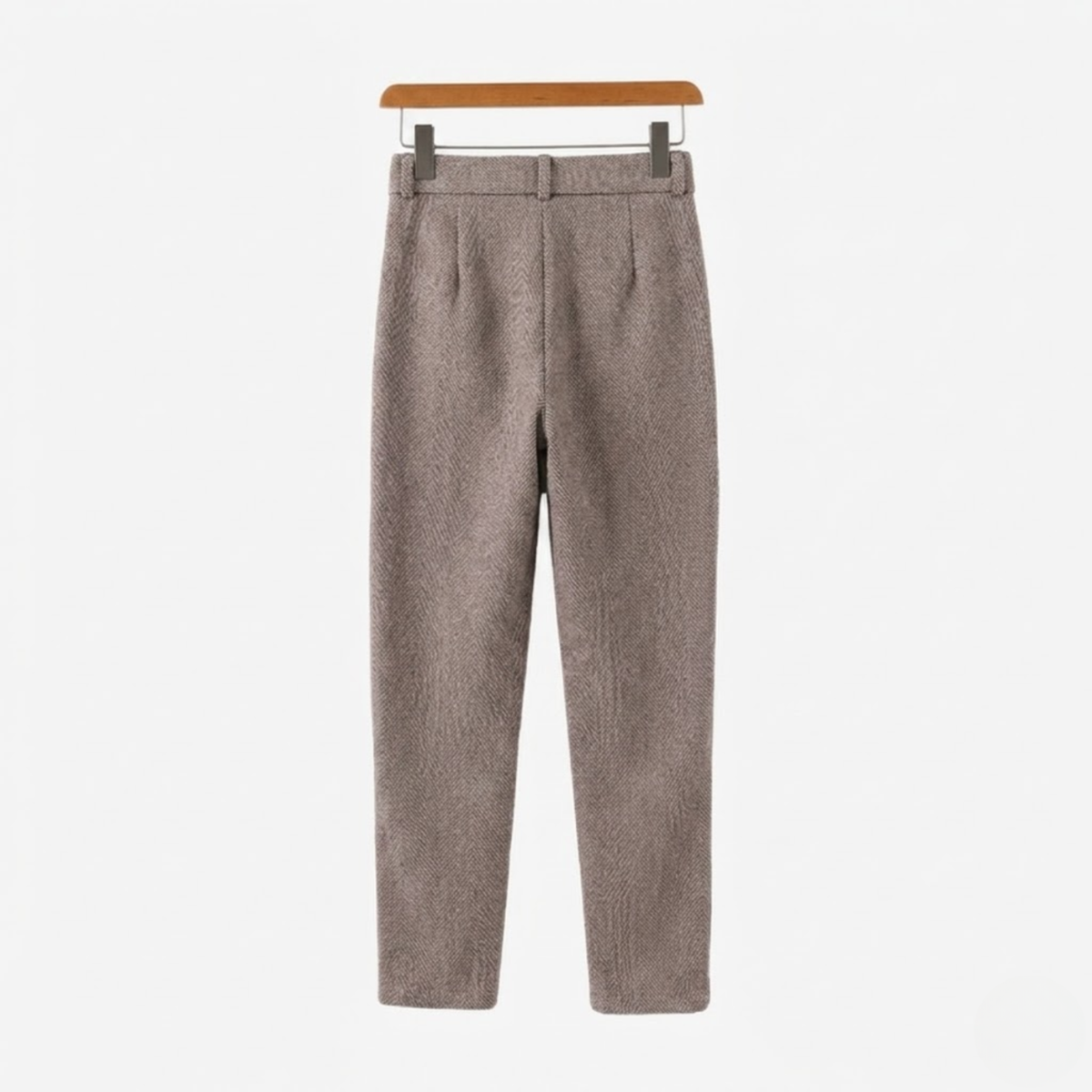 Pantalon homme à pinces chevrons