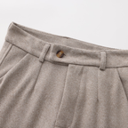 Pantalon homme à pinces chevrons