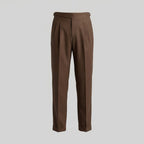Pantalon homme à plis ajustable