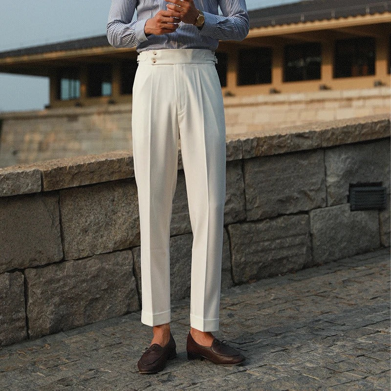 Pantalon homme à pinces