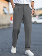 Pantalon homme avec Fermeture croisée visible