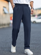 Pantalon homme avec Fermeture croisée visible