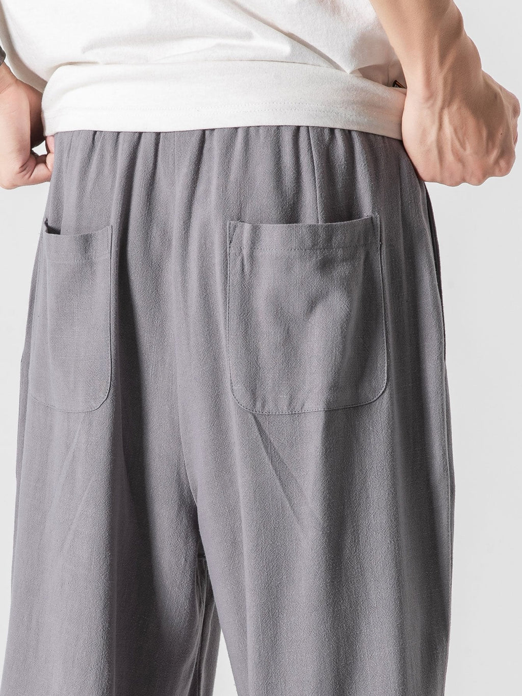 Pantalon homme coupe ample