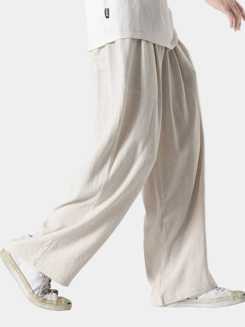 Pantalon homme coupe ample
