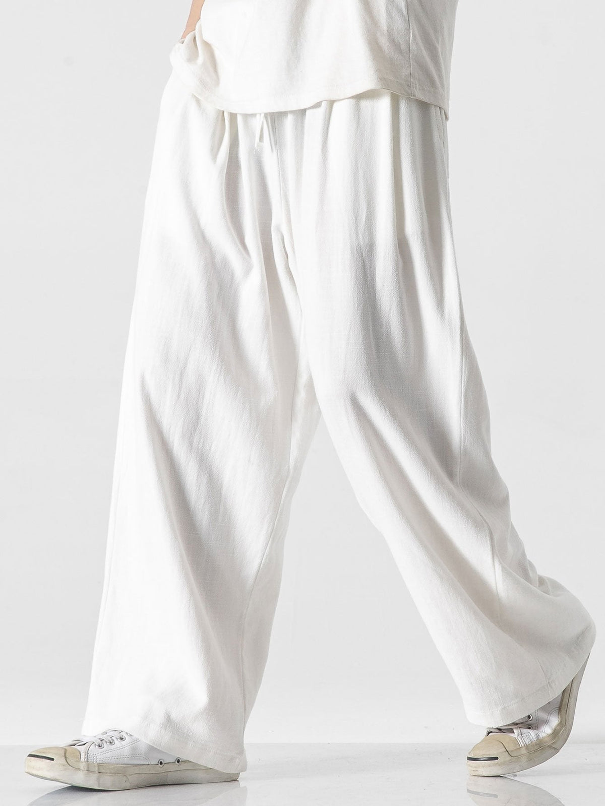 Pantalon homme coupe ample