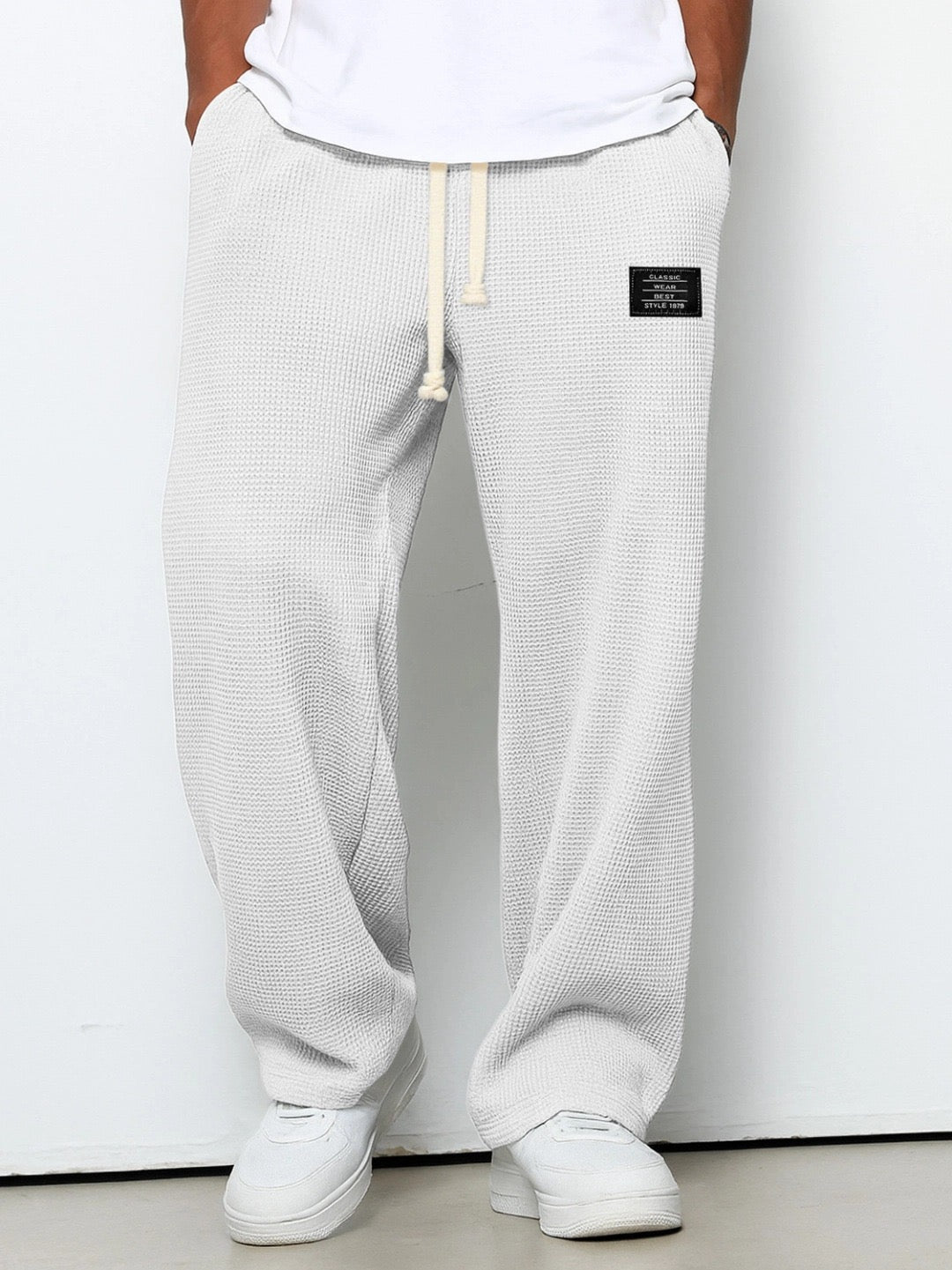 Pantalon homme coupe décontractée