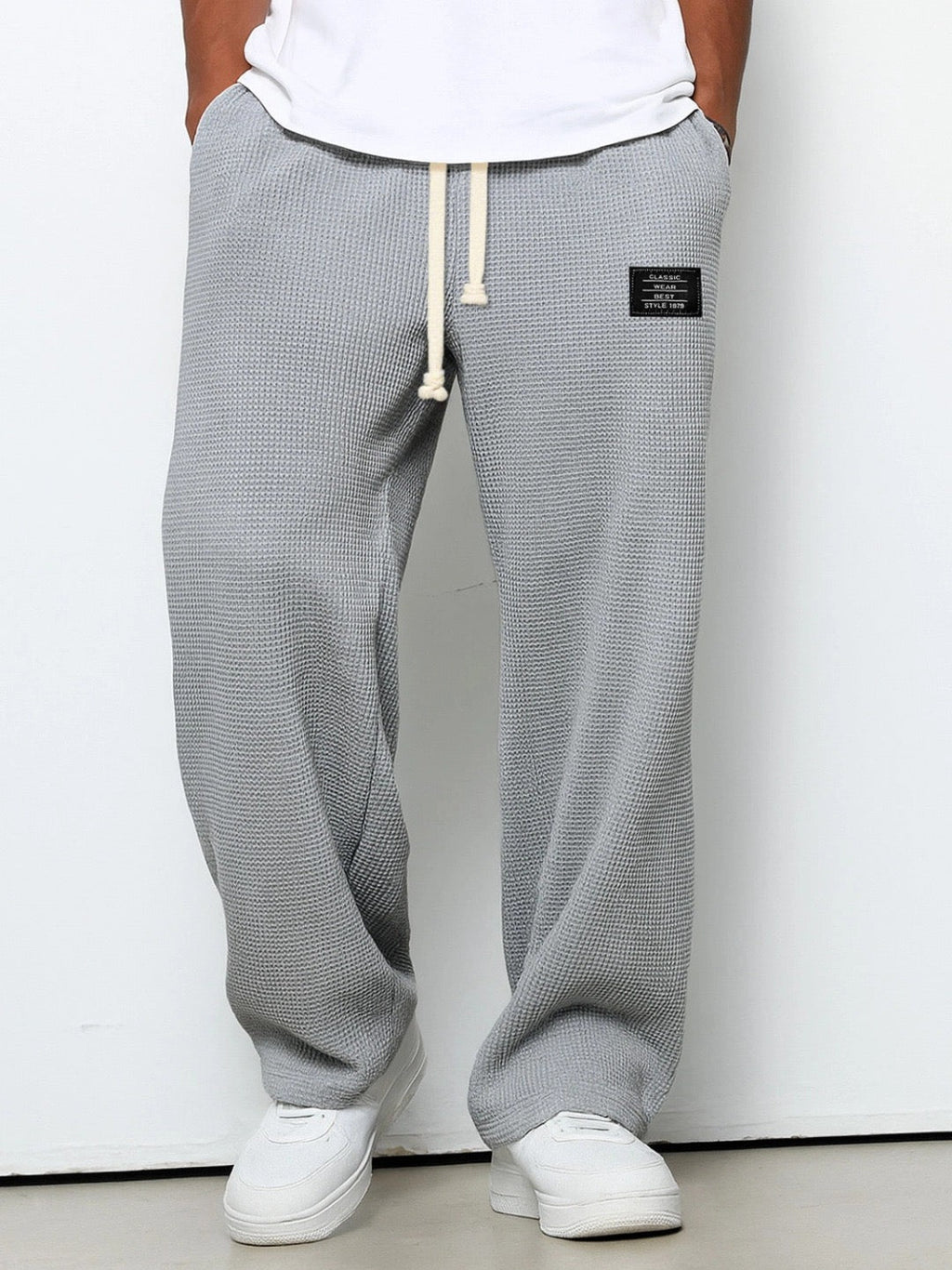 Pantalon homme coupe décontractée