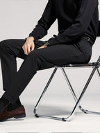 Pantalon homme taille haute