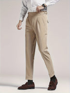 Pantalon homme taille haute