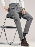 Pantalon homme taille haute