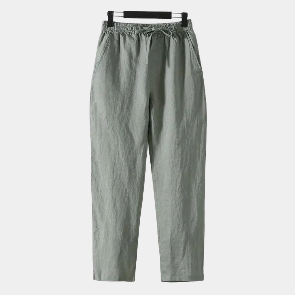 Pantalon homme à cordon