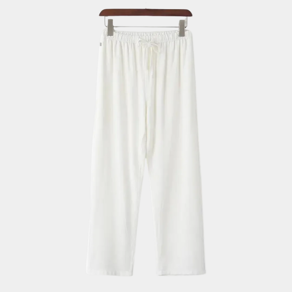 Pantalon homme à cordon