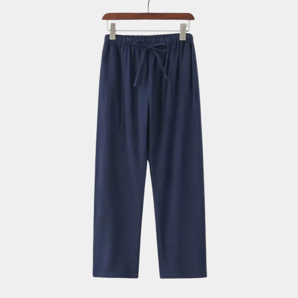 Pantalon homme à cordon