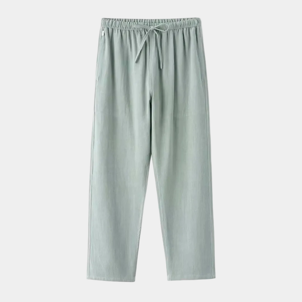 Pantalon homme à cordon