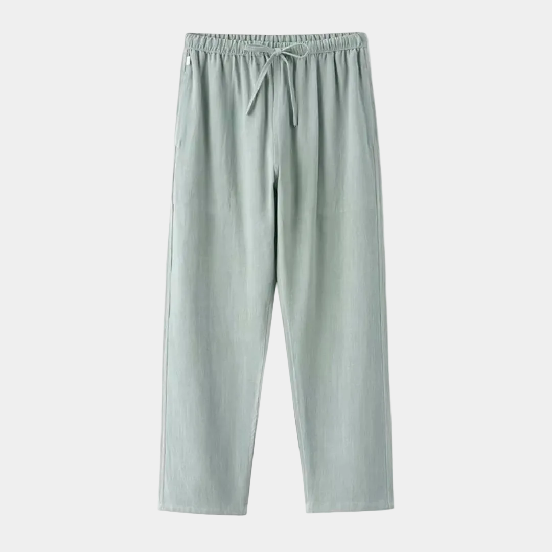 Pantalon homme à cordon