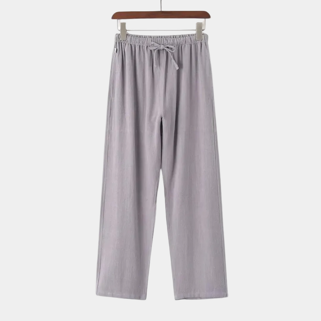 Pantalon homme à cordon