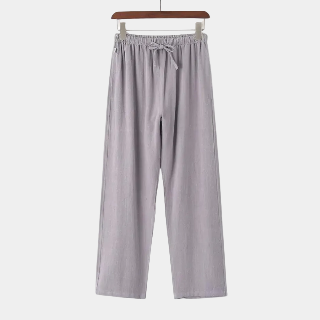 Pantalon homme à cordon