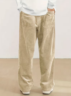 Pantalon large à cordon pour homme