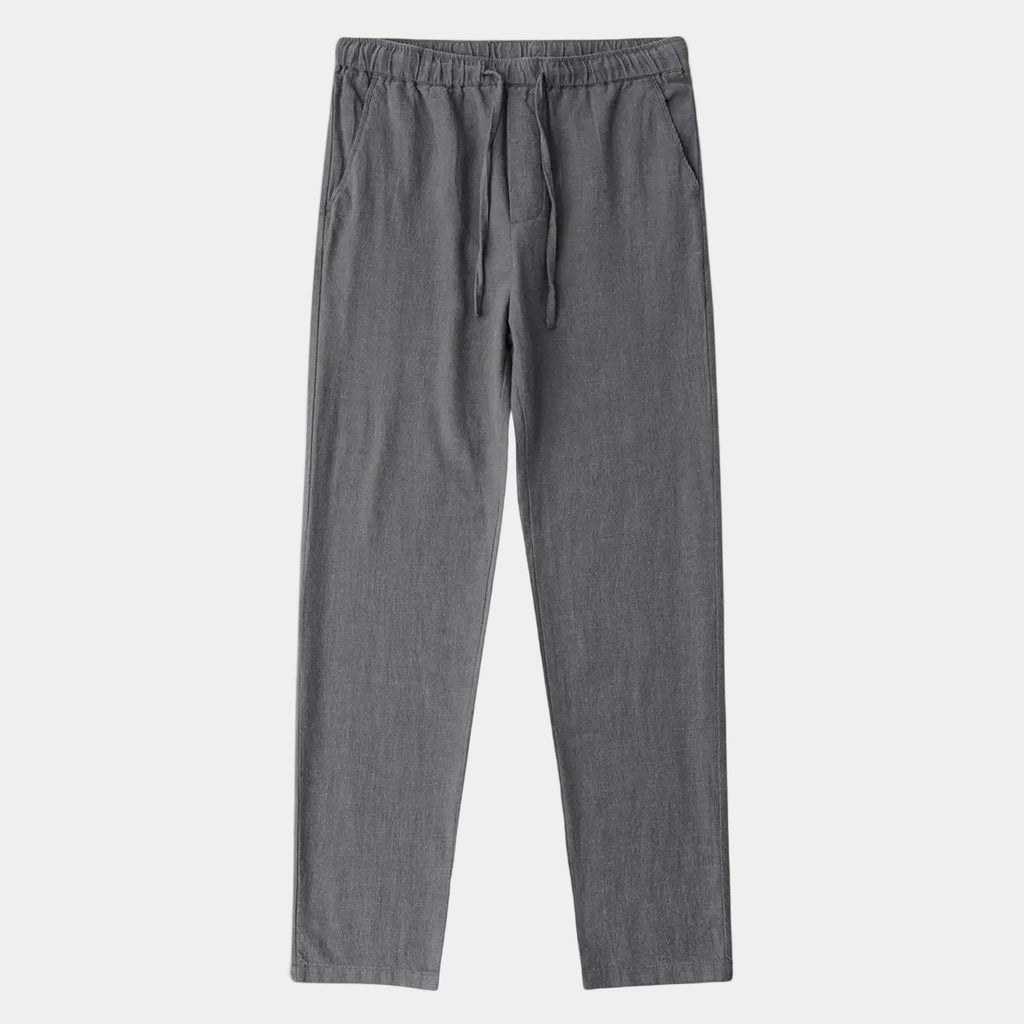 Pantalon homme taille élastiquée cordon