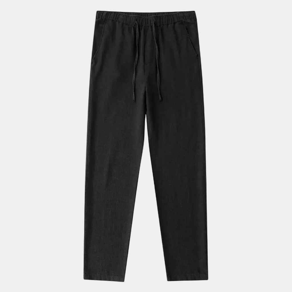 Pantalon homme taille élastiquée cordon