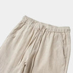 Pantalon homme taille élastiquée cordon