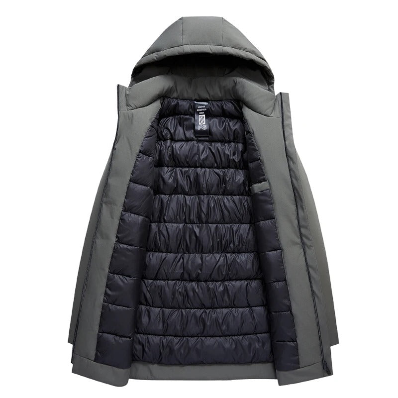 Parka homme à capuche
