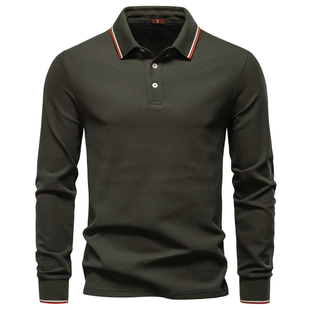 Polo Homme à Col polo contrasté
