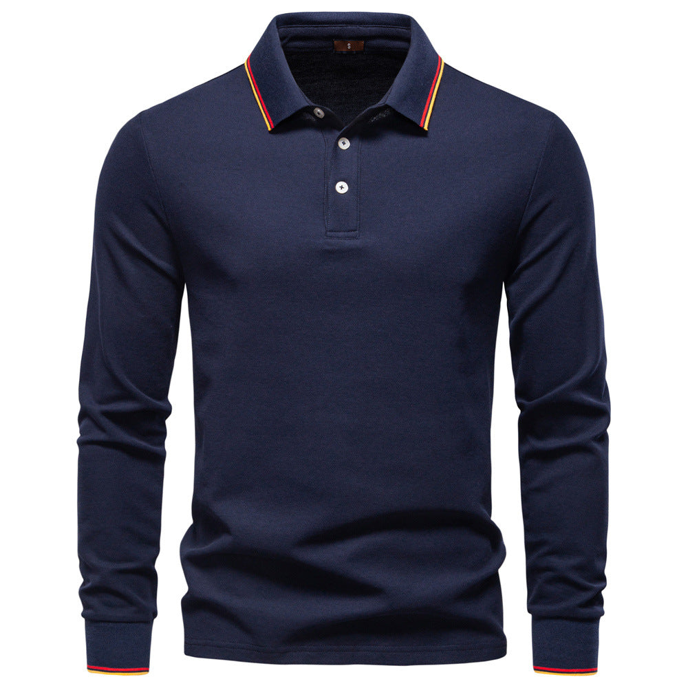 Polo Homme à Col polo contrasté